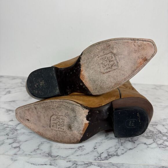 Dan Post Santa Rosa Snip Toe Cowboy Boots 6.5 - Picture 6 of 7